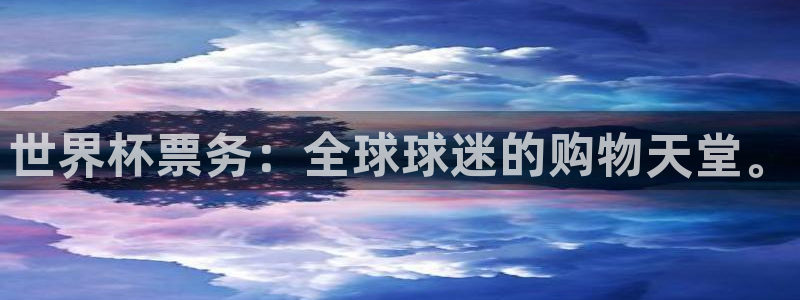 足球世预赛:世界杯票务:全球球迷的购物天堂。